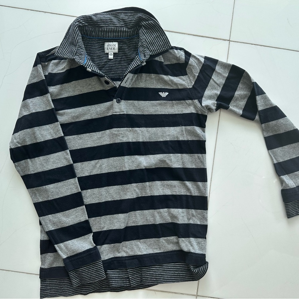 Armani. So cool. My son never wore. Too warm for miami Heat